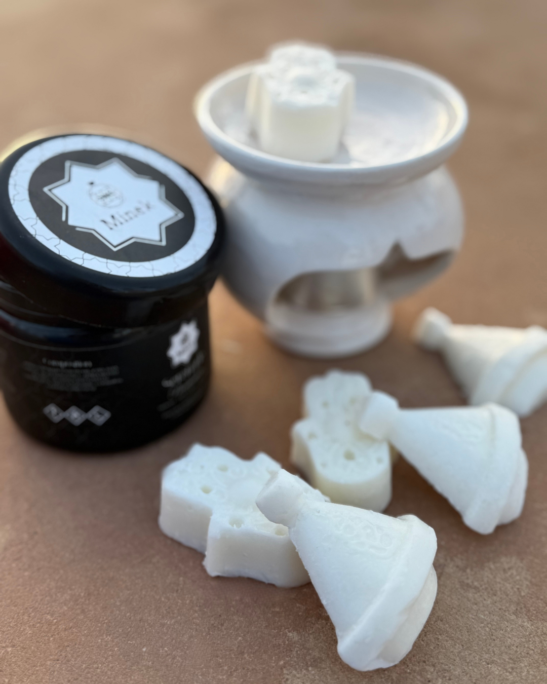 Parfums solides fondants