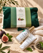 Pochette offerte du coffret Peau de Thé Mïnek